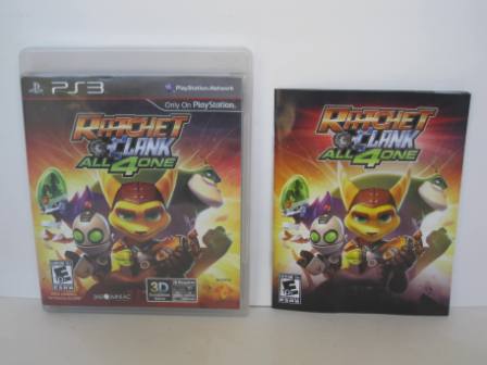 Ratchet & Clank: All 4 One (CASE & MANUAL ONLY) - PS3